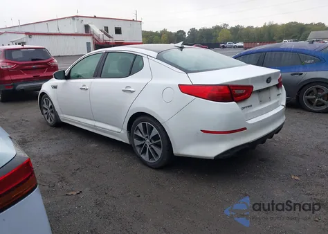 2015 Kia Optima Sx Turbo z USA, uszkodzony, nr VIN 5XXGR4A60FG397652